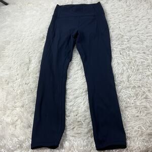 Lululemon In Movement Crop 23" True Navy